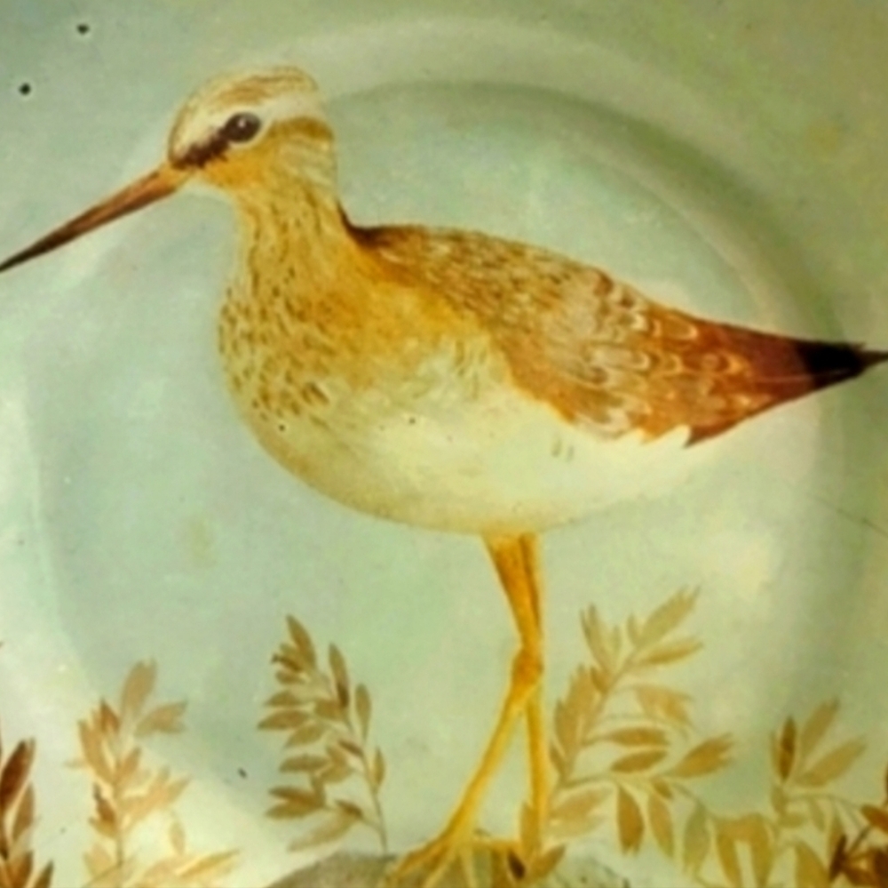 2 Or 4 Sandpiper Bird Plates Shore birds Beach Ocean Art RARE Signed Collectible
